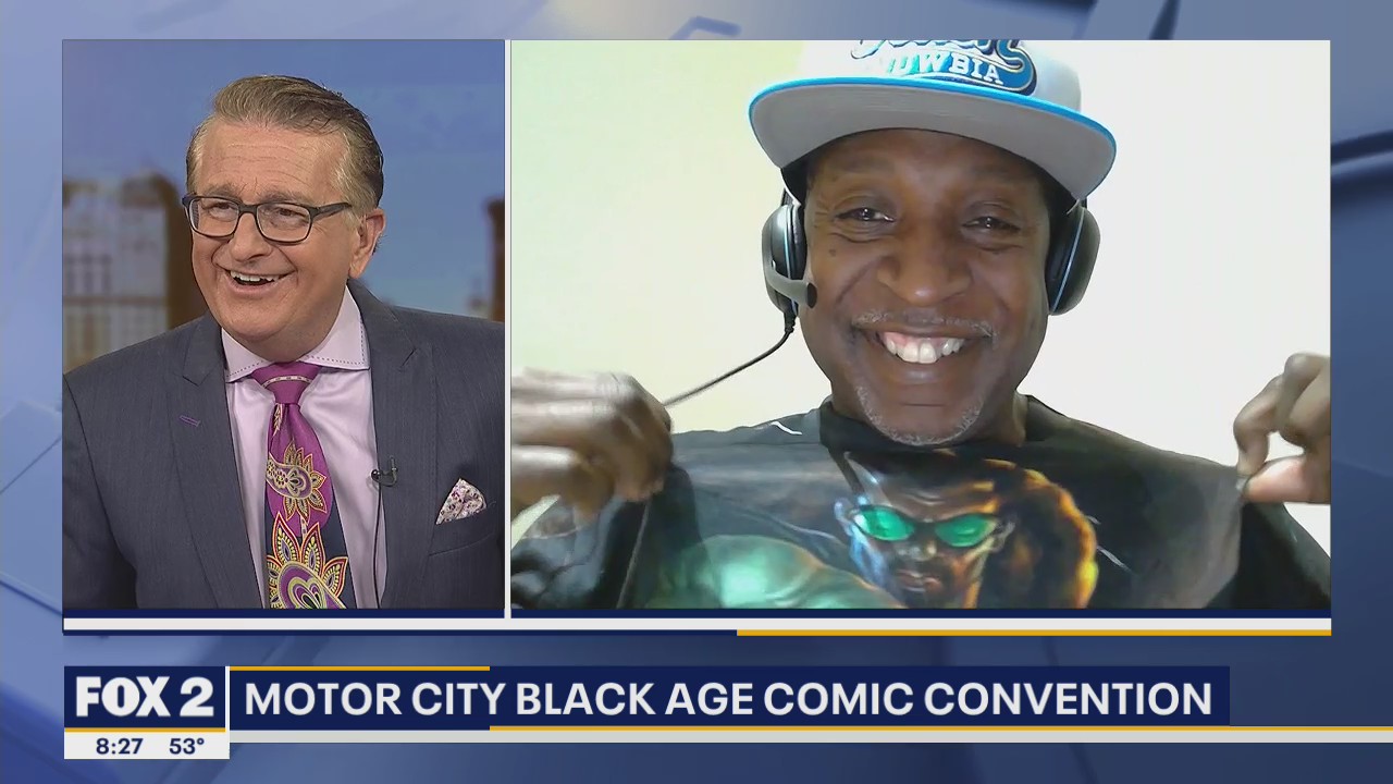 Black Age Comic Convention joins FOX 2 News Weekend