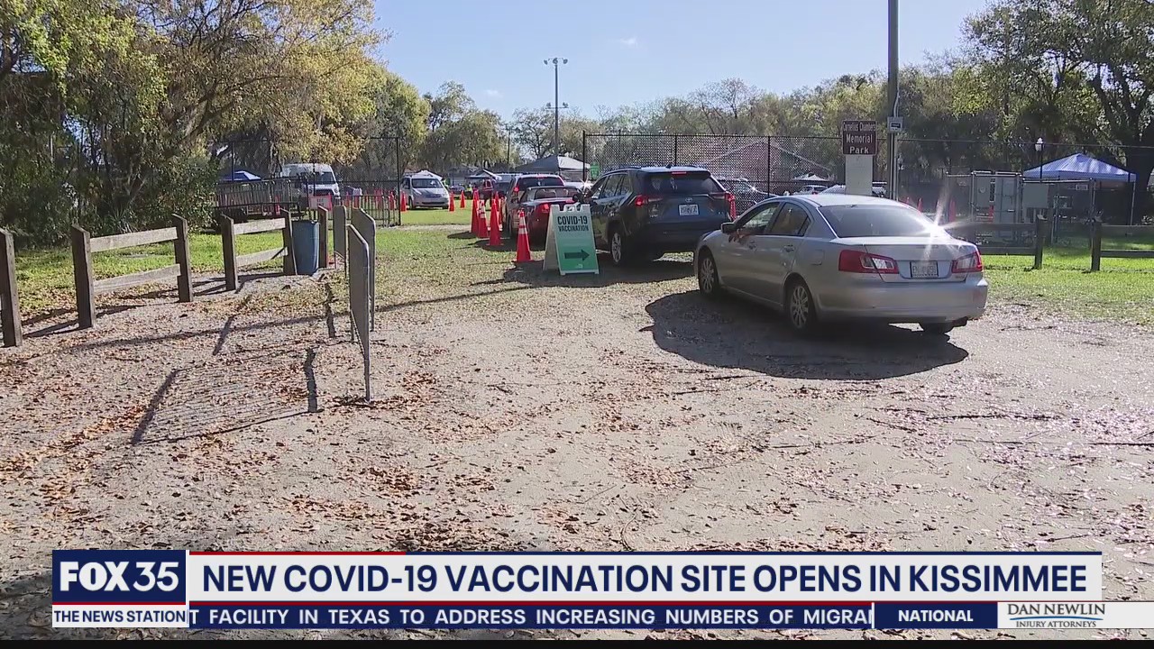 New COVID-19 vaccination site opens in Kissimmee