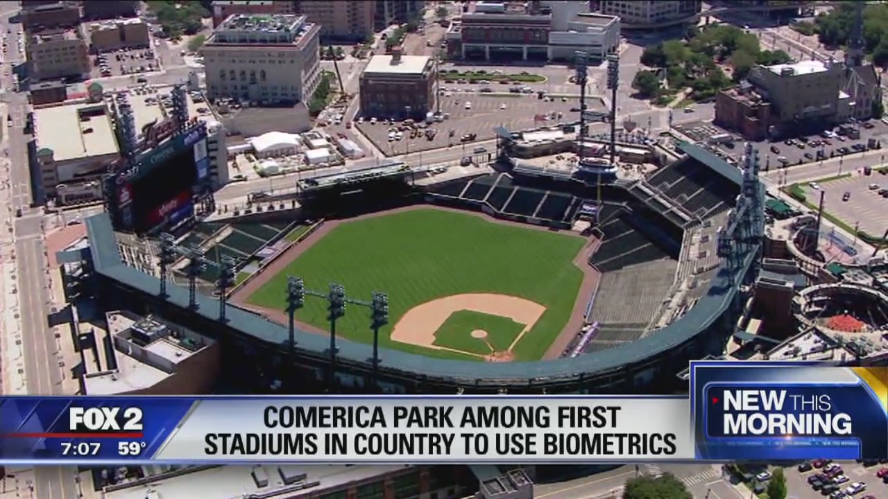 Comerica Park among first stadiums in country to use fingerprint entry