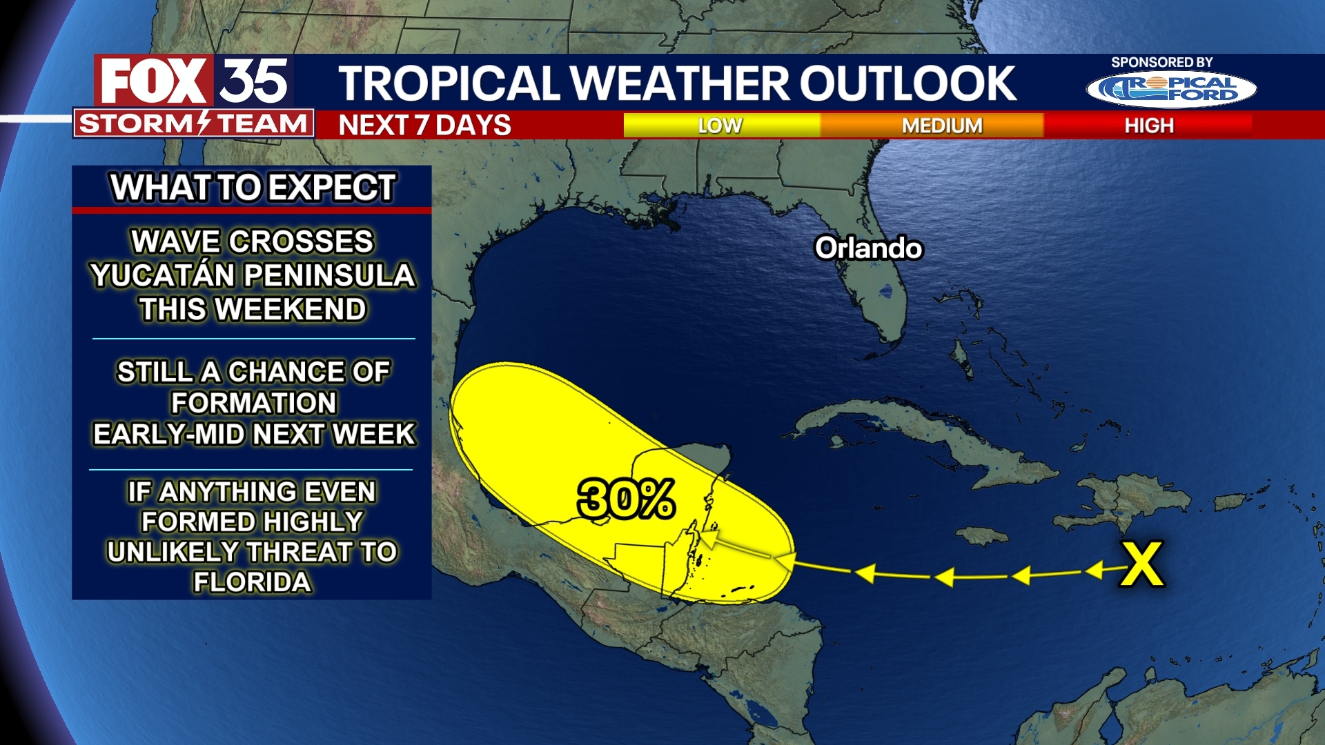 NHC tracking 3 topical waves; 2 with potential to develop | FOX 35 Orlando