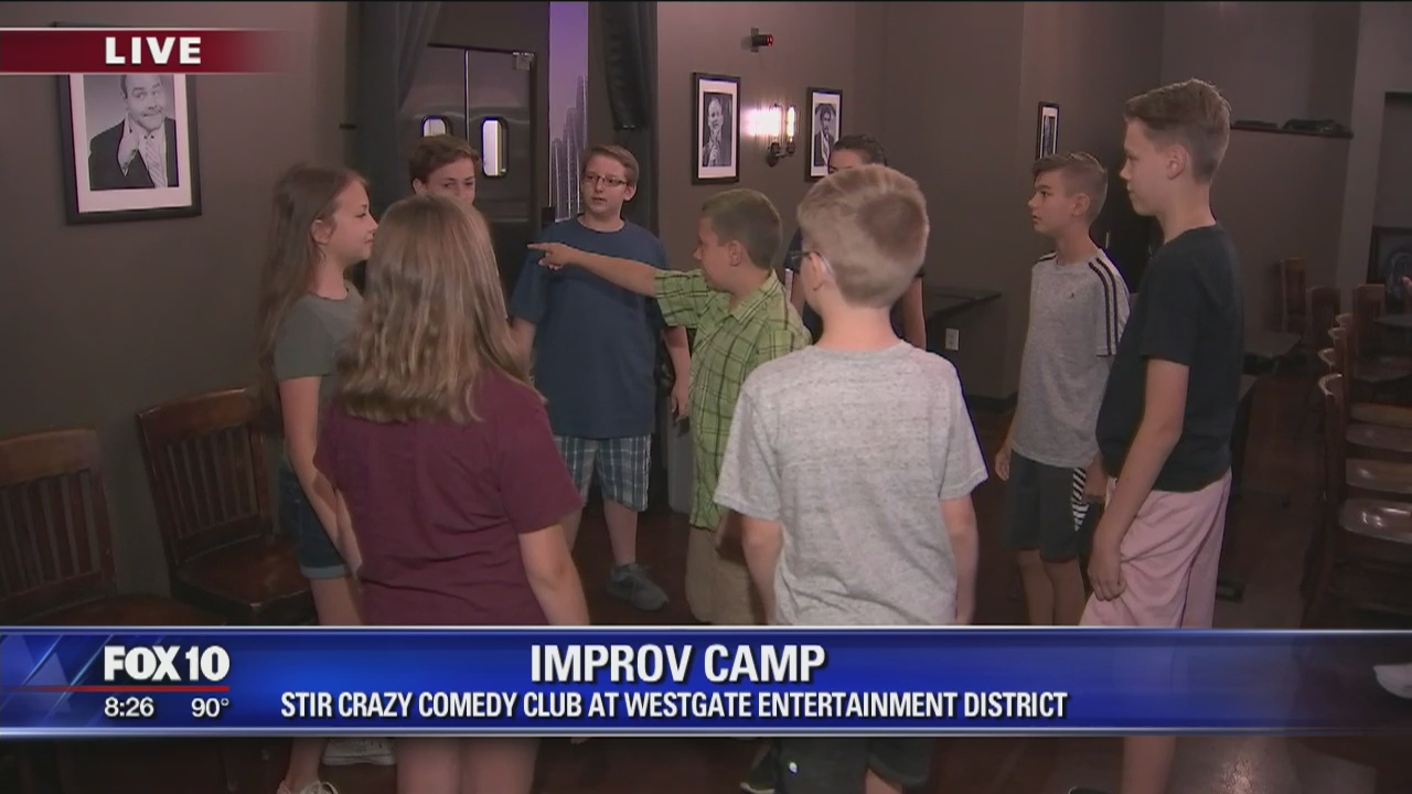 Cory's Corner: Stir Crazy Comedy Club Improv Camp