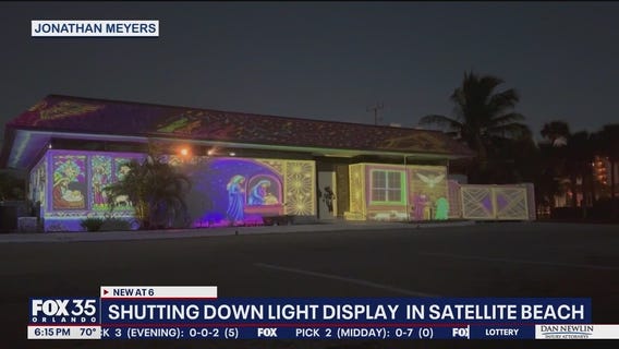 Satellite Beach couple told to shut down nativity light display