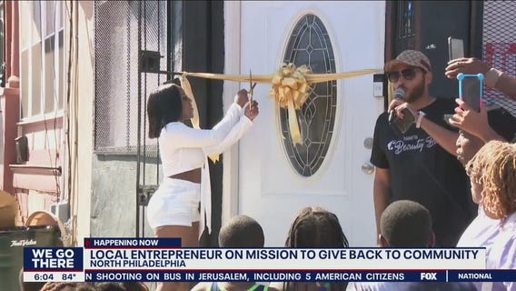 North Philadelphia entrepreneur using tragedy to build hope and light for her community