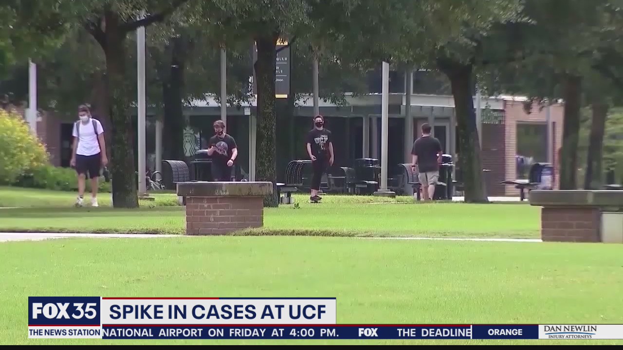 Spike in COVID-19 cases at UCF