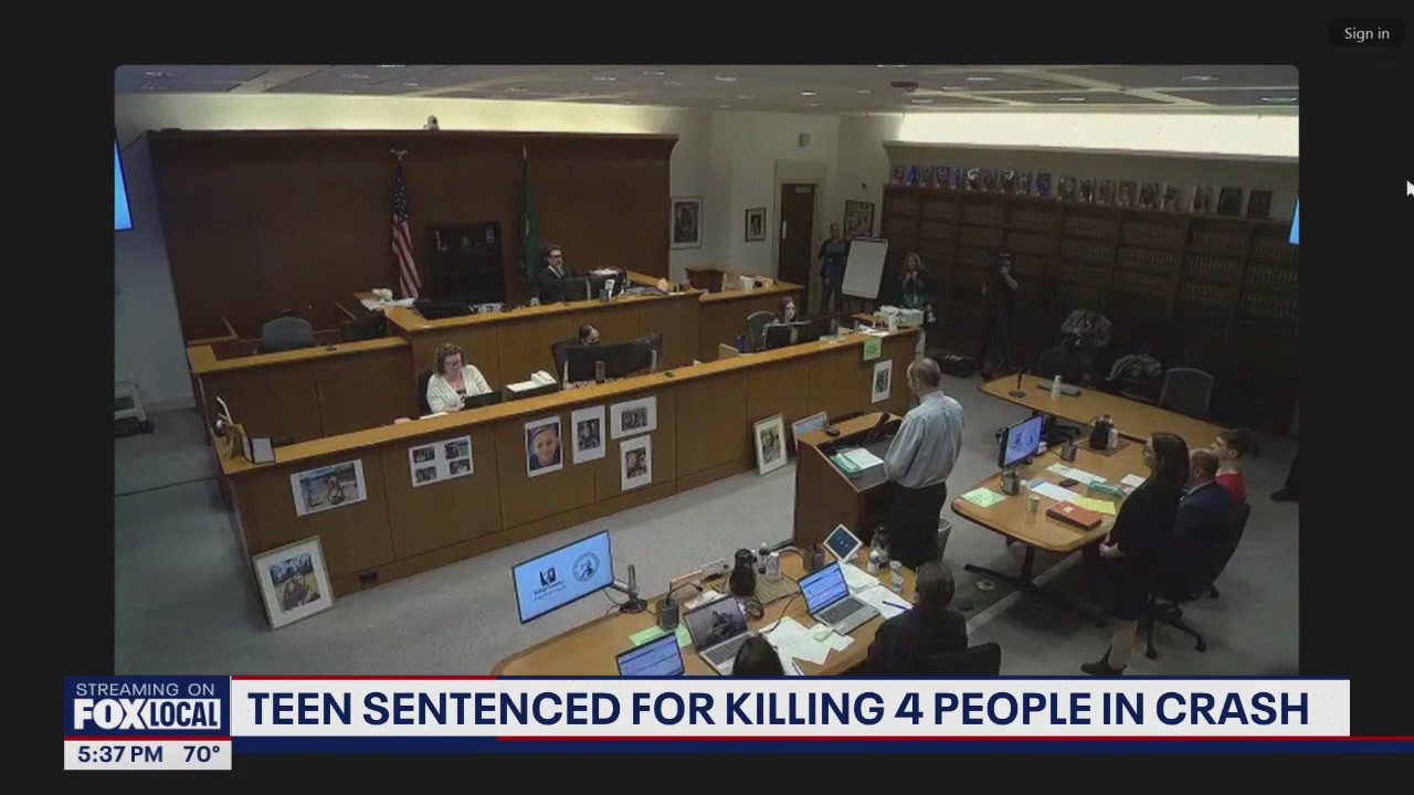 Chase Jones sentenced to 17 years for crash that killed 4 people