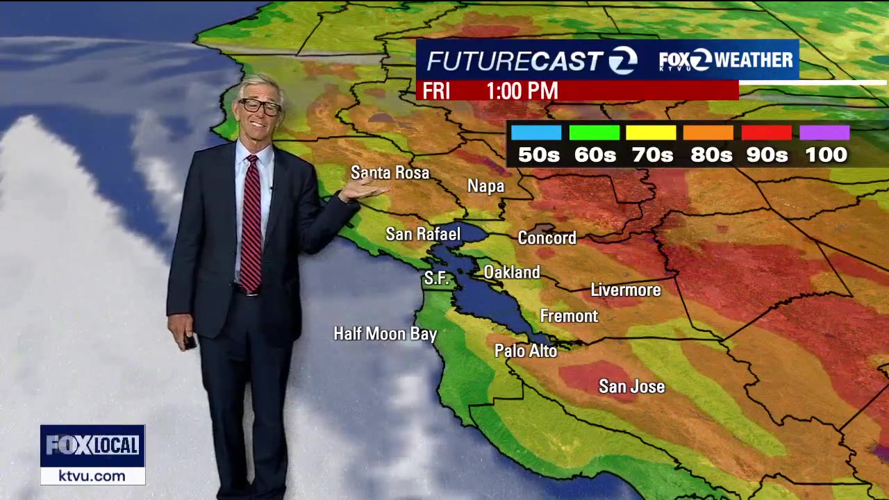 Another pleasant day in the Bay Area, but a cooler weekend ahead | KTVU ...