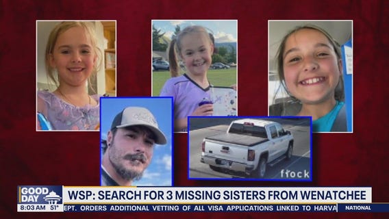 Troopers looking for 3 missing sisters from Wenatchee, WA