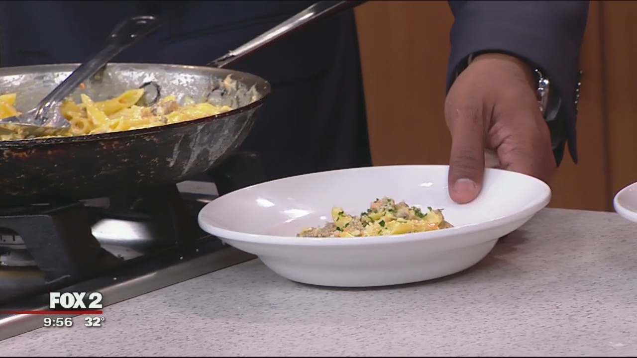 Bella Piatti's pasta alla umbra recipe