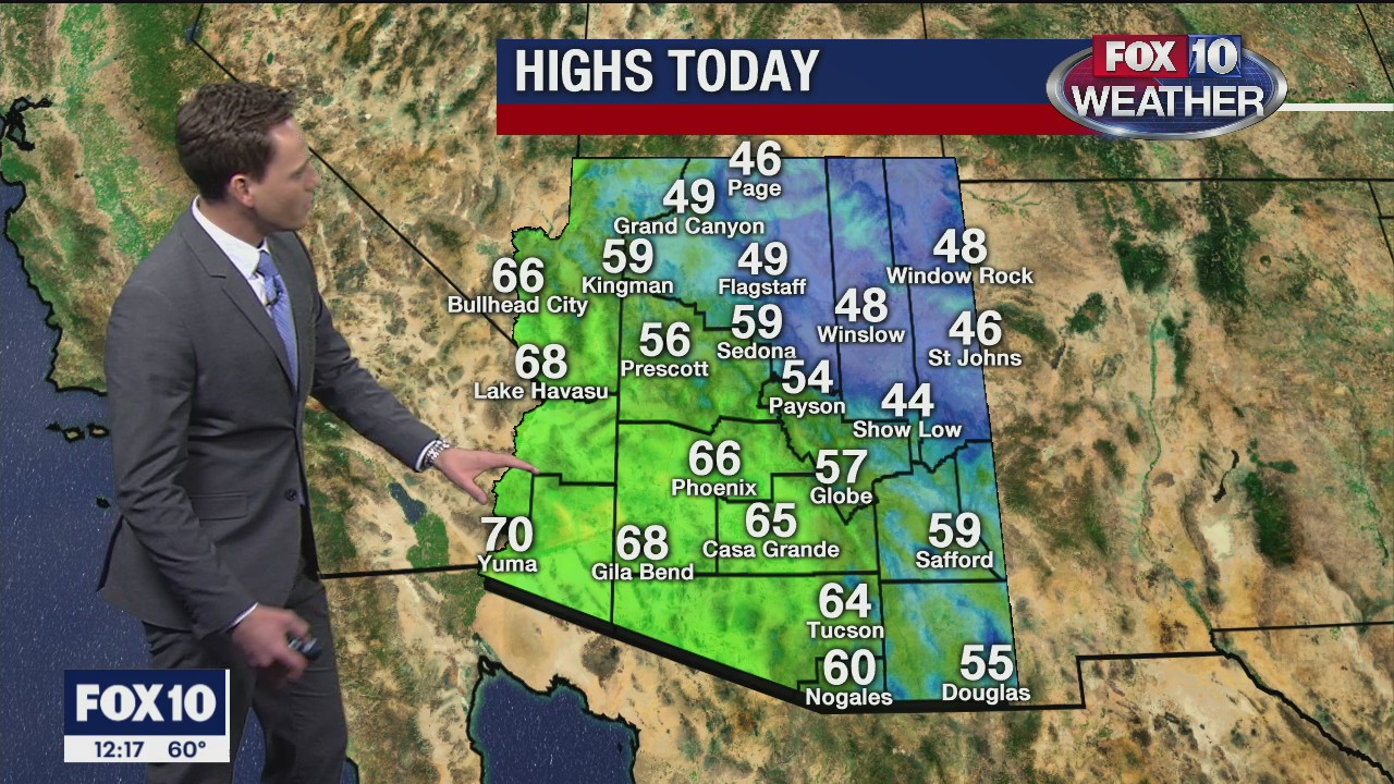 Noon Weather Forecast - 12/4/20