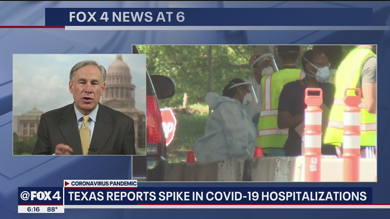 Gov. Greg Abbott on spike in Texas COVID-19 cases: 'It concerns me, but ...
