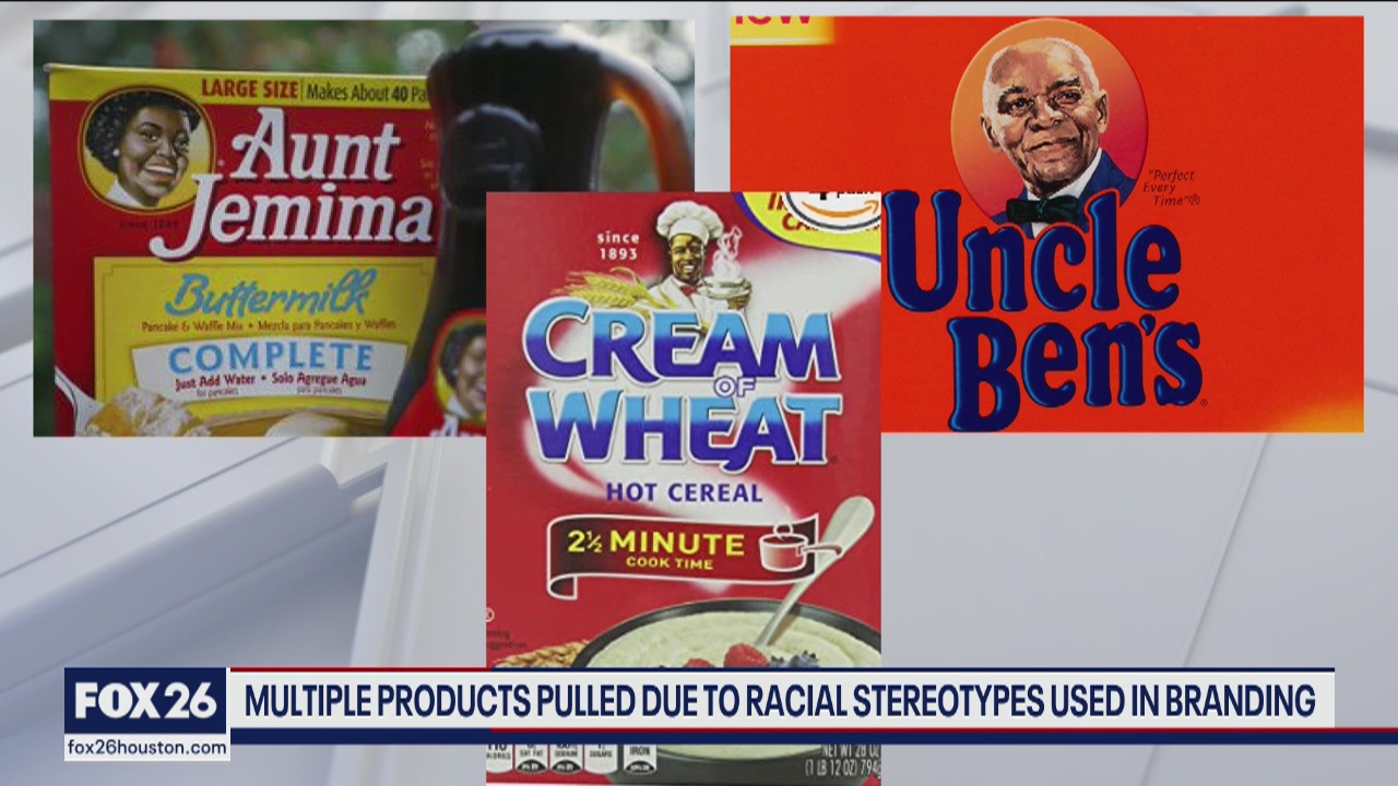 Products being pulled from store shelves due to racial stereotypes used in branding