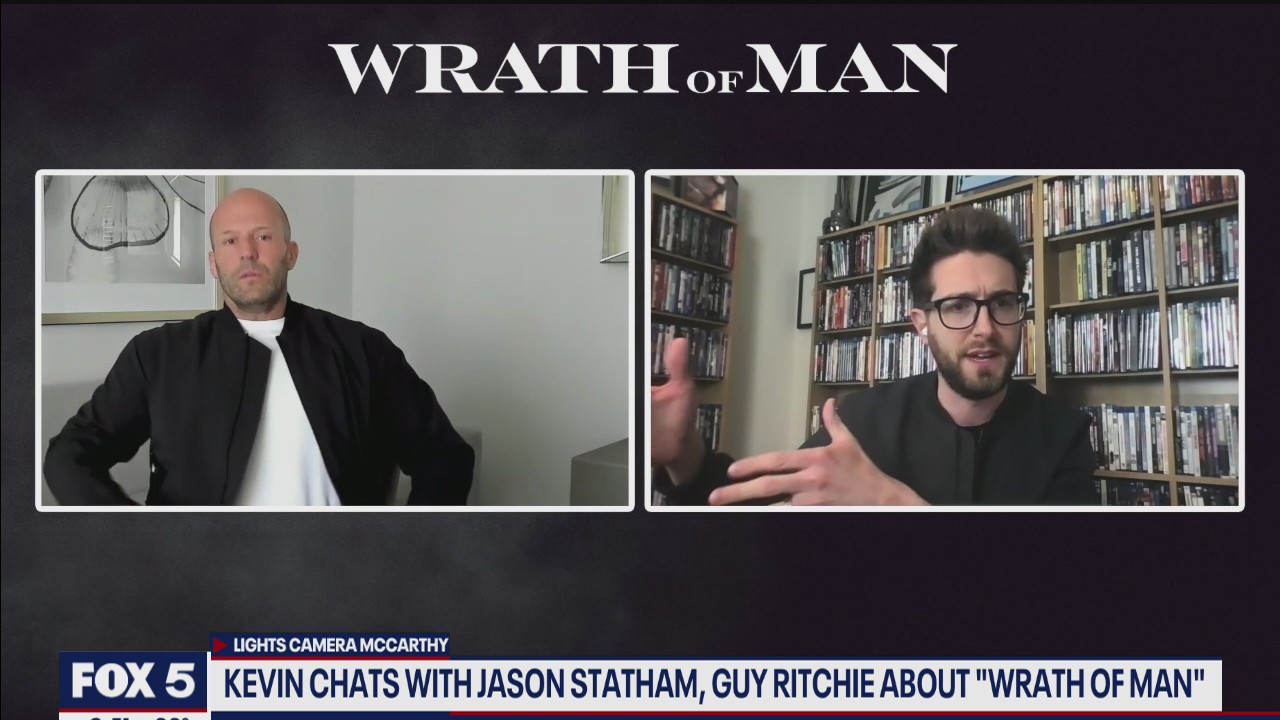 Jason Statham, Guy Ritchie talk reuniting for new action film Wrath of Man