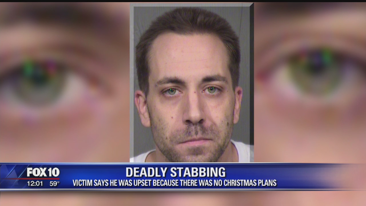 Suspect says he was upset because there were no Christmas plans