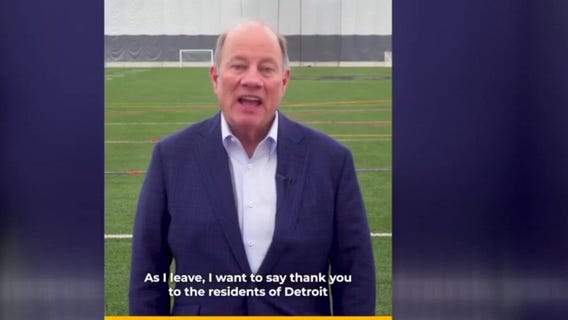 Detroit Mayor Mike Duggan's farewell message