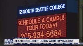 Seattle colleges' union workers to walk out