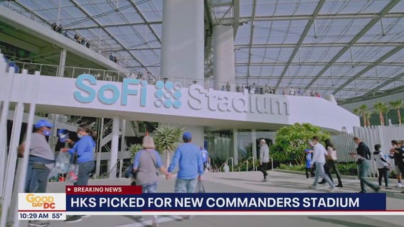 Commanders choose lead architect for new stadium