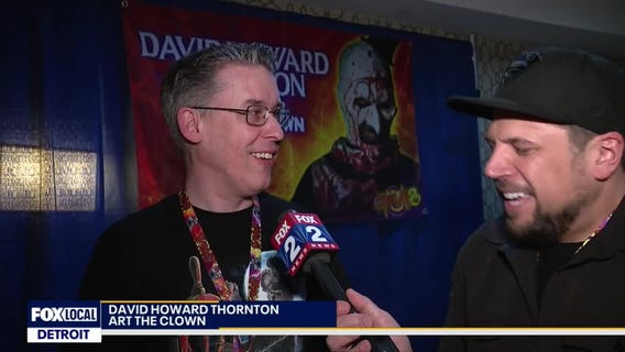 Actor David Howard Thornton talks to Jay Towers at Astronomicon 8