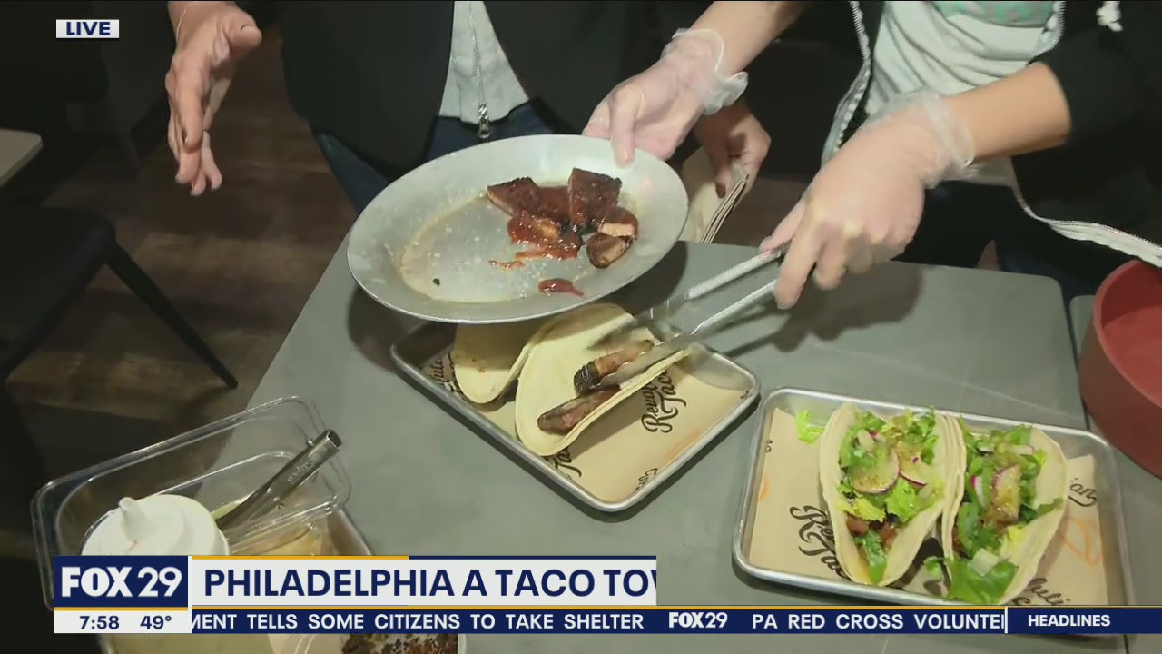 National Taco Day: Pumpkin spice cheesecake taco at Revolution Taco