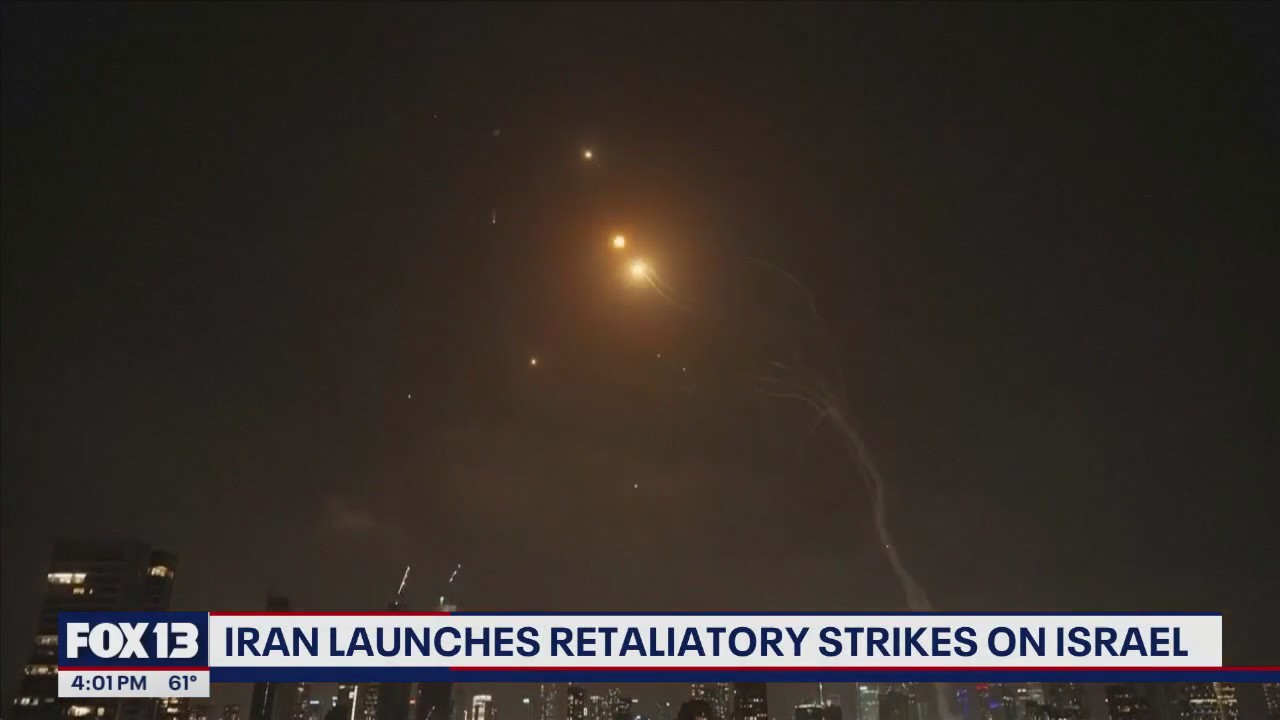 Iran launches retaliatory strikes on Israel