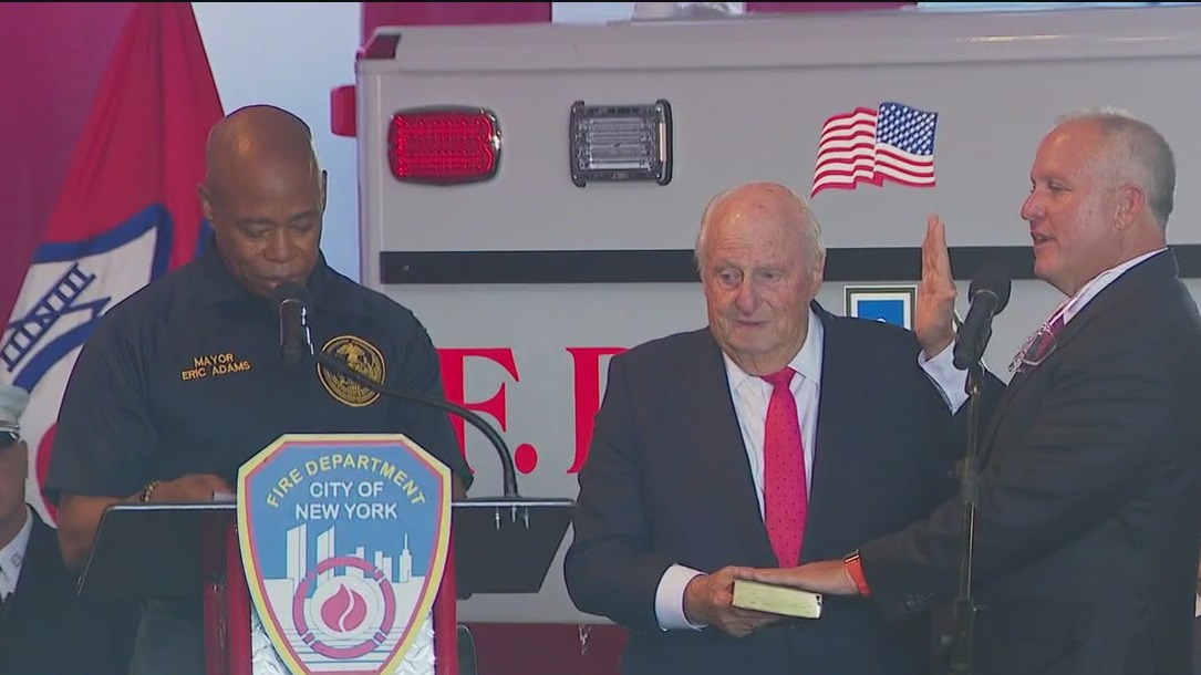 Robert Tucker sworn in as FDNY commissioner