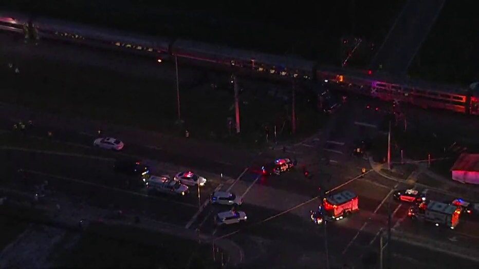 Several injured after Amtrak train derails