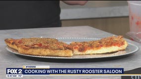 Making Sfincione with Rusty Rooster Saloon