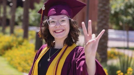 14-year-old girl set to graduate from ASU