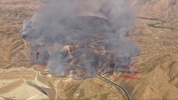'Manzanita' wildfire scorches 1200 acres south of Beaumont