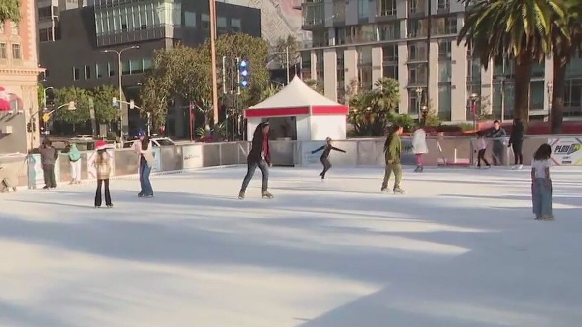 Celebrating 25 years of ice skating at Pershing Square