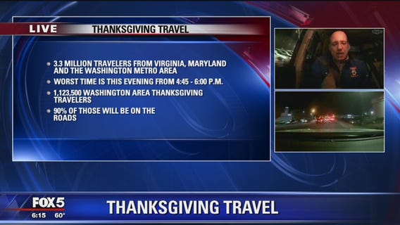 TERRIBLE TRAFFIC TUESDAY: FOX 5 takes a look at the roads during the evening rush hour