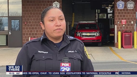 Philadelphia EMT serves community on front lines during COVID-19 pandemic