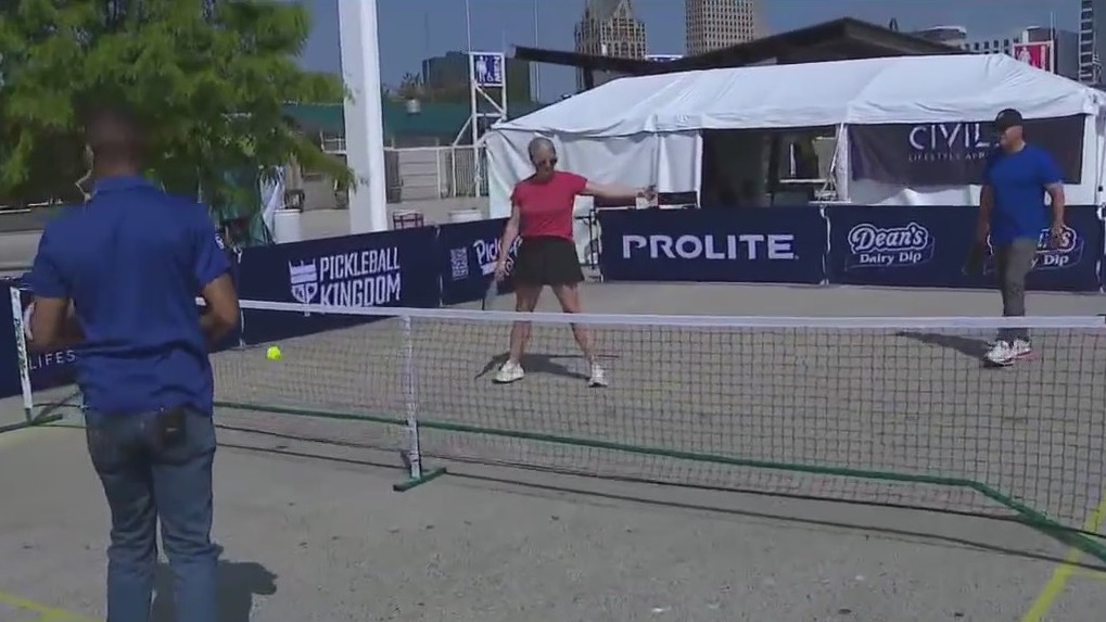 Pickleball fun at Summerfest