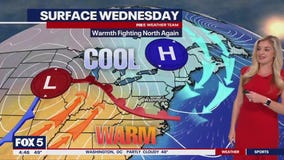 DC Weather: Cloudy, cool & breezy Wednesday