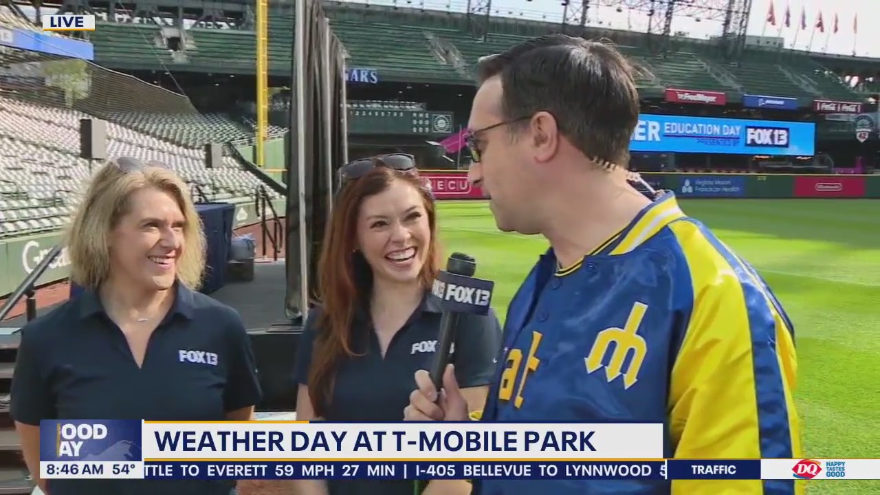 Weather Education Day preview at T-Mobile Park