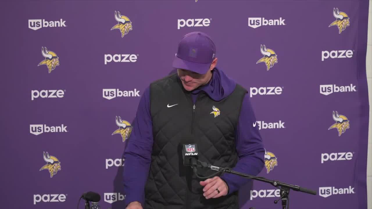 Kevin O'Connell takes blame for Vikings 26-0 loss at Seattle [FULL]