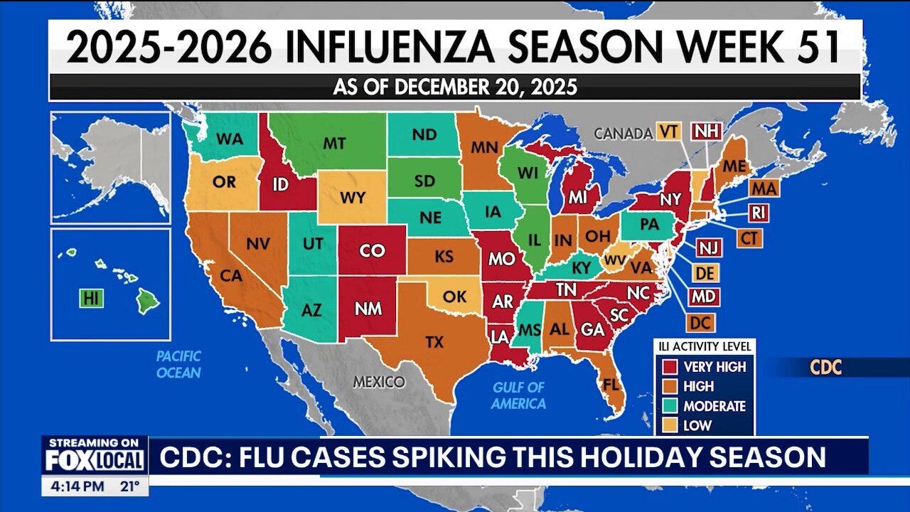 Flu hospitalizations double as 'super flu' spreads, CDC says
