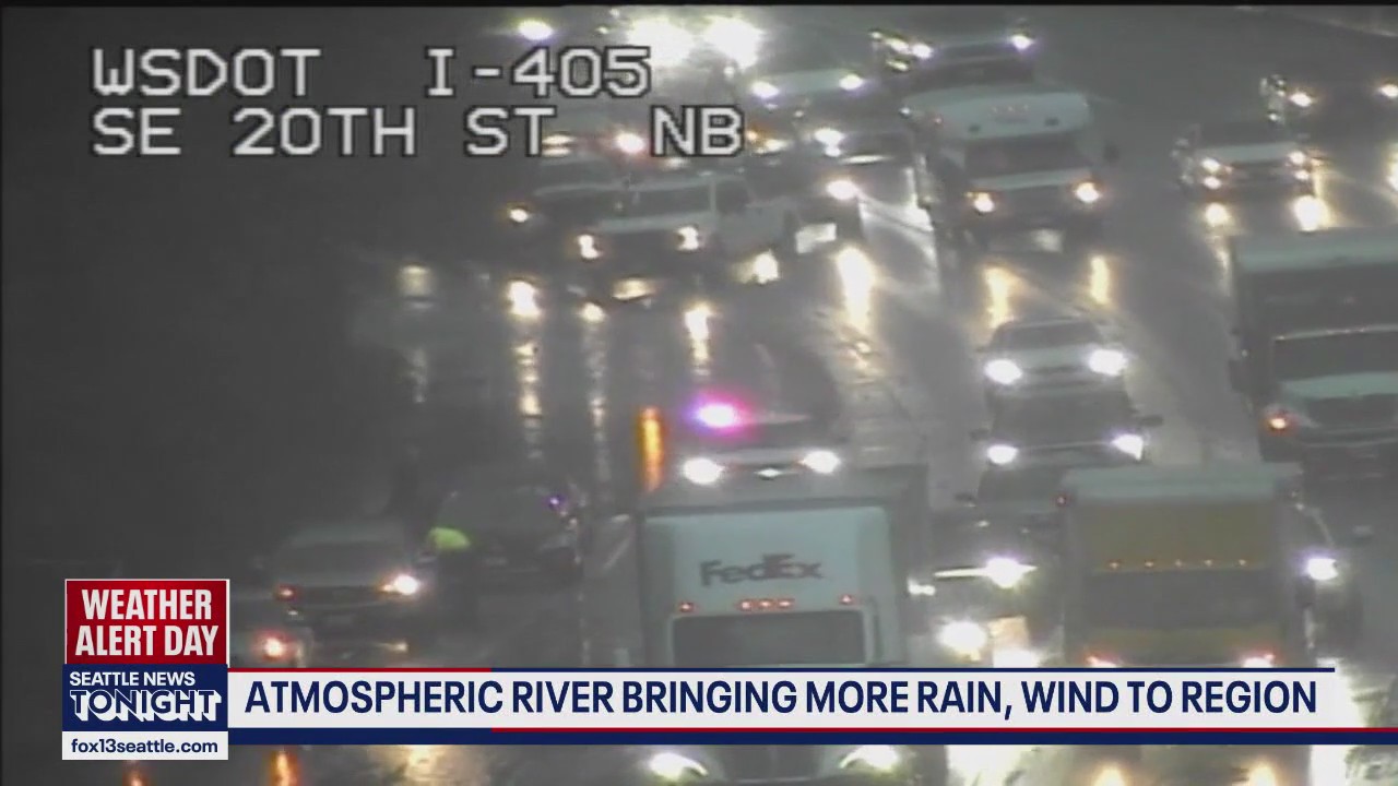 Atmospheric River brings power outages, flood watch in Western Washington