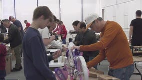 Bike-build event for military families