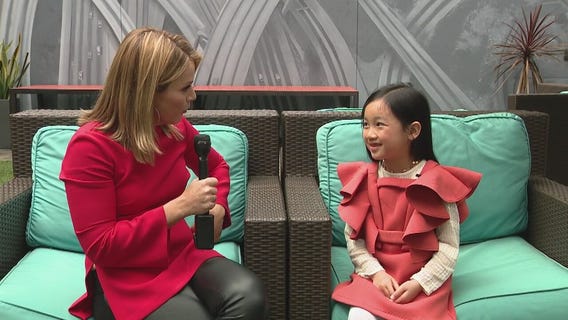 Viral singing sensation Malea Emma, 7, sings national anthem for Good Day LA