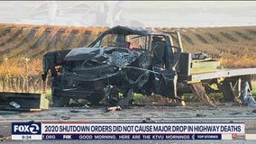 Fewer drivers during 2020 shutdowns did not cause drop in traffic-related deaths