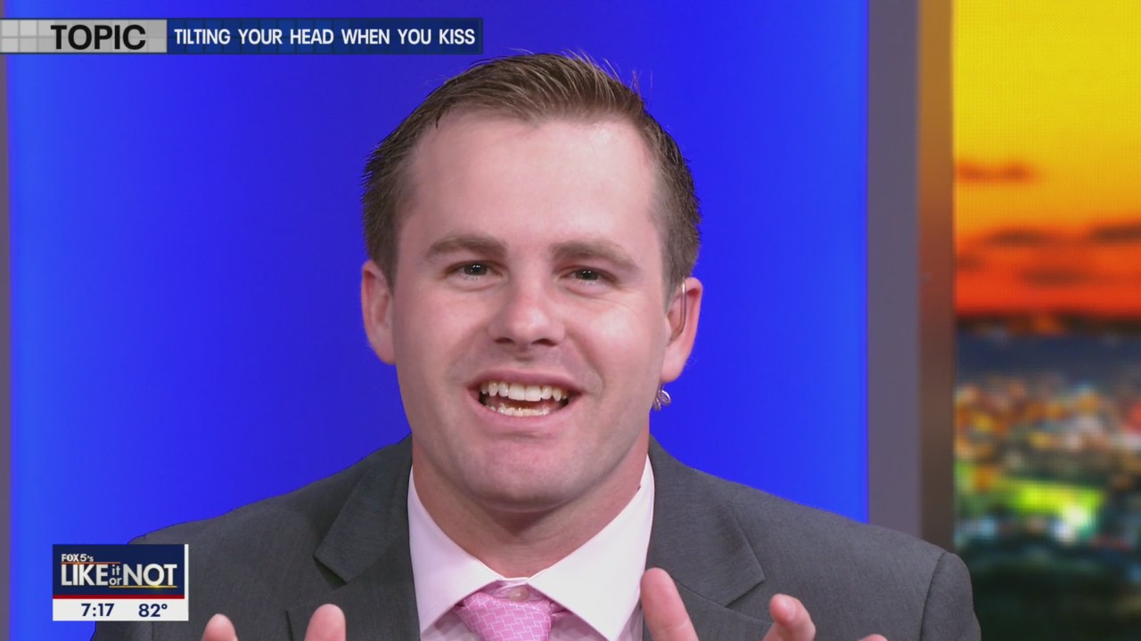 LIKE IT OR NOT: Tilting your head when you kiss