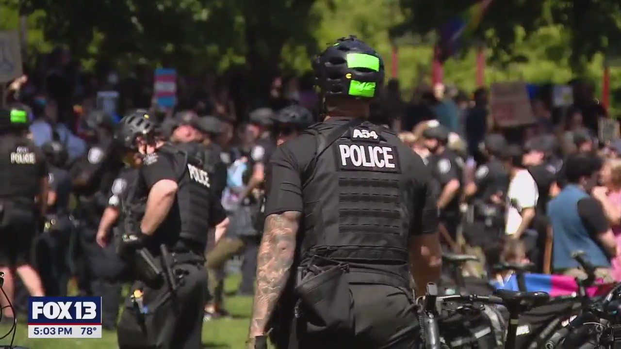 Seattle criticized over response to City Hall protest clash