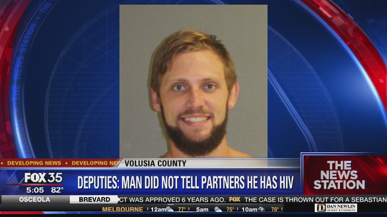 Deputies say man did not reveal HIV status to partners