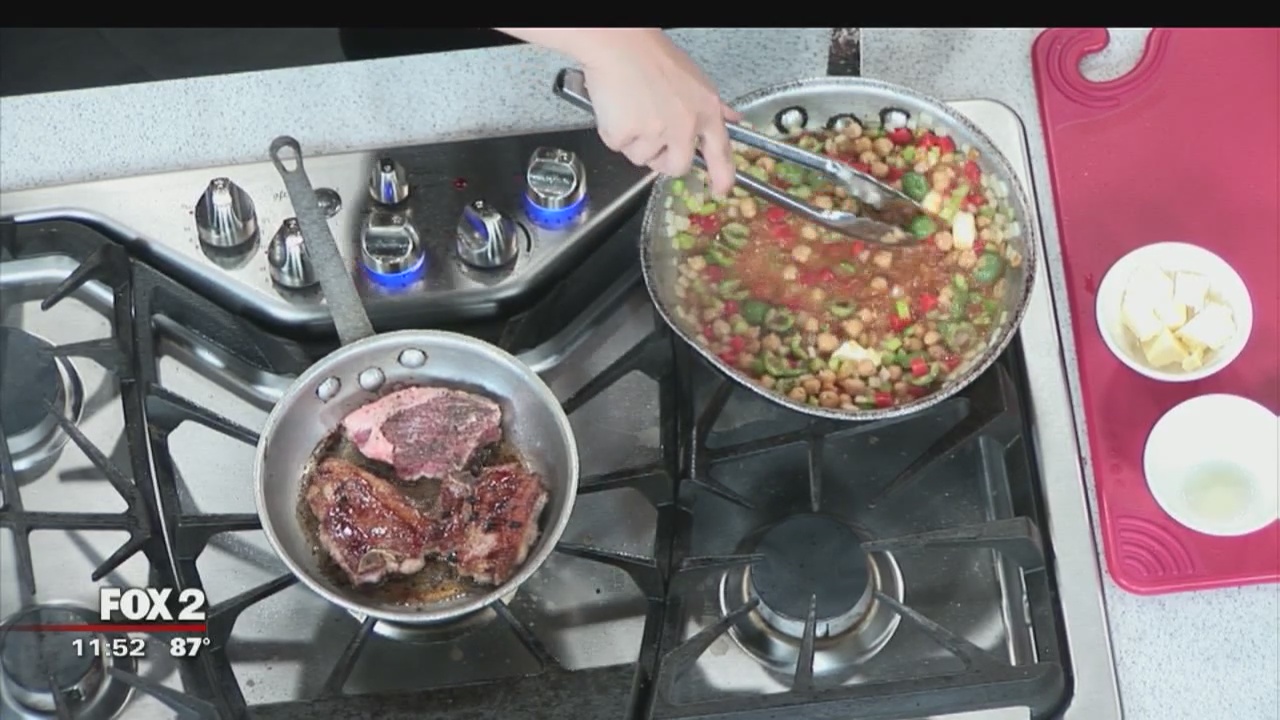 Central Kitchen and Bar's lamb loin chops recipe