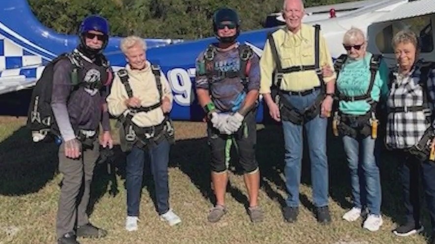 Florida senior citizens checking off bucket list