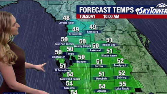 Tampa Weather | Tuesday Morning Forecast