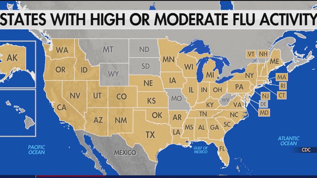 Hospitals report surge in post-holiday illnesses