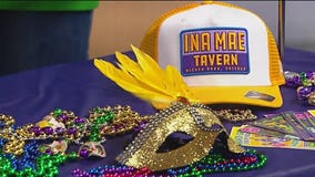Ina Mae Tavern in Chicago celebrates Mardi Gras all month long