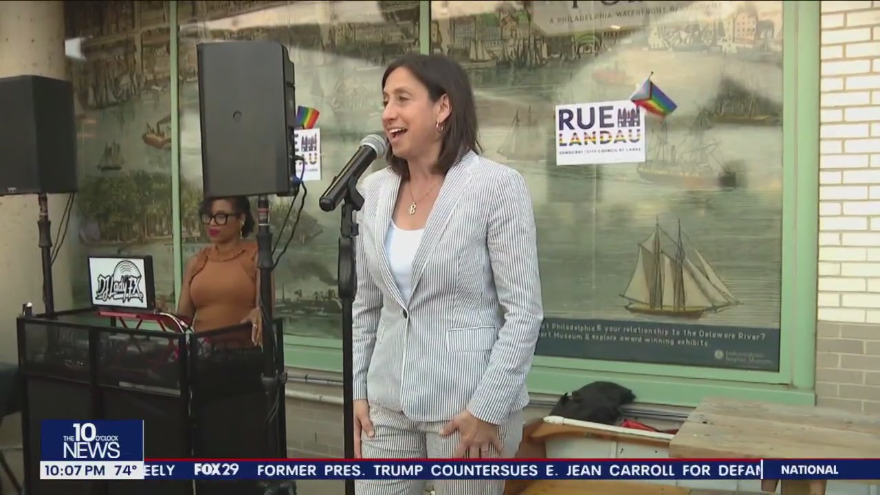 Rue Landau ready as first LGBTQ+ member of City Council
