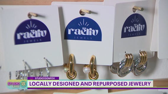 Locally designed and repurposed jewelry with Raëliv Boutique